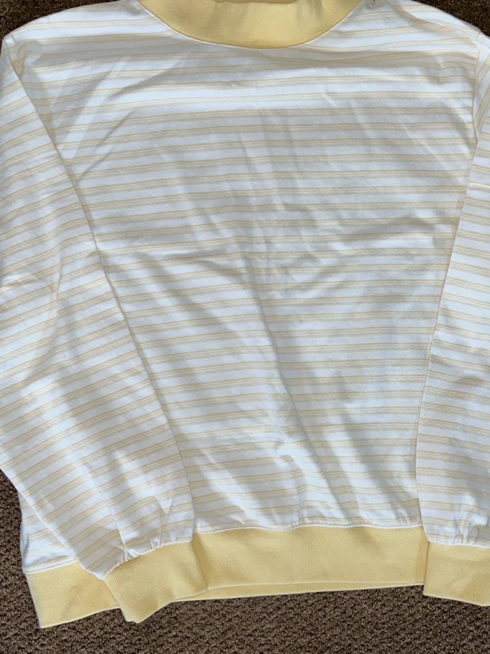 PARKE Sunstripe Mockneck stripe pullover - Picture 4 of 5